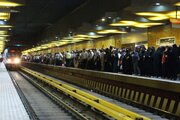سرویس‌دهی شبانه مترو تهران