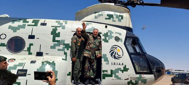 الحاق ده بالگرد بازآمادشده به هوانیروز ارتش الحاق ده بالگرد بازآمادشده به هوانیروز ارتش