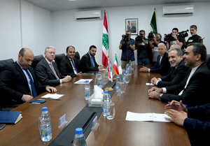 دیدار عراقچی با وزیر خارجه لبنان + عکس