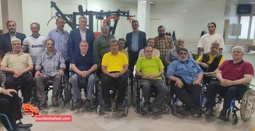 بازدید معاون فرهنگی و آموزشی بنیاد شهید از باشگاه «جانبازان شهید»/ حمایت از توسعه ورزش ایثارگران
