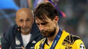 تقلب ستاره اینتر از روی دست مهدی ترابی