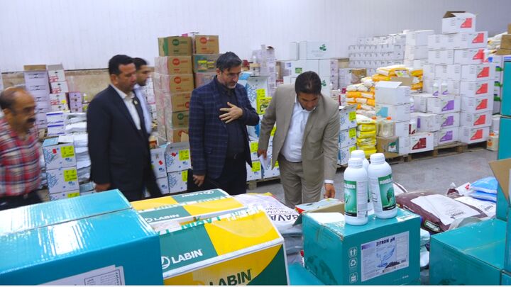 پایش ۵۰۰ واحد عرضه آفتکش در گلستان پایش ۵۰۰ واحد عرضه آفتکش در گلستان