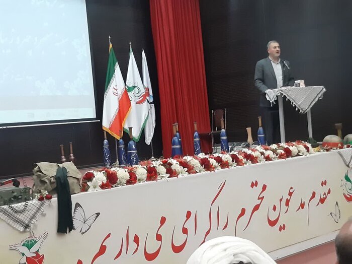 تجلیل از قهرمانان جامعه ایثارگری کرمانشاه در مسابقات آسیایی و کشوری