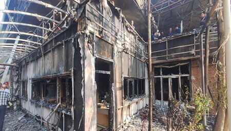 بازداشت عامل آتشسوزی بیمارستان شهید رجایی بازداشت عامل آتشسوزی بیمارستان شهید رجایی