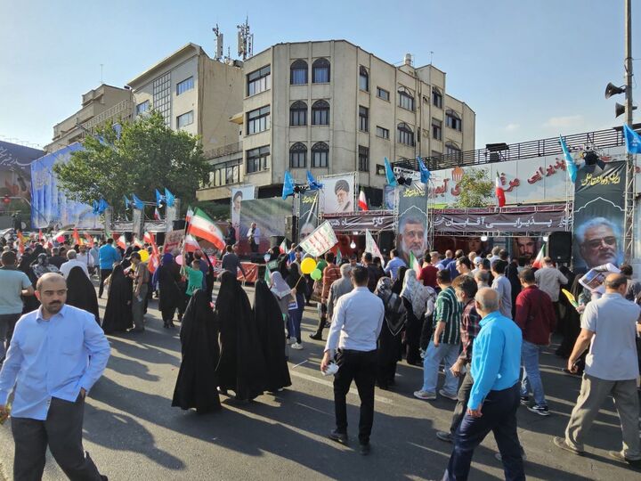 موکب شهدای سادات در راهپیمایی عید غدیر