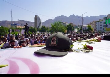 پیکر ۲ شهید در خلخال تشییع شد