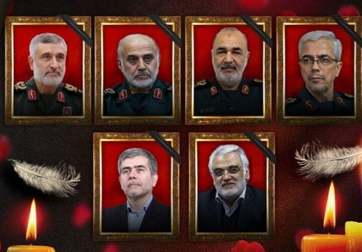 تشییع پیکر مطهر فرماندهان  شنبه در تهران