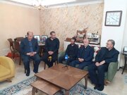 دیدار اوحدی با خانواده شهدای جنگ تحمیلی رژیم صهیونیستی