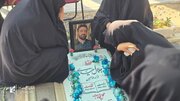 آغاز نصب سنگ مزار دائم شهدای قطعه ۴۲