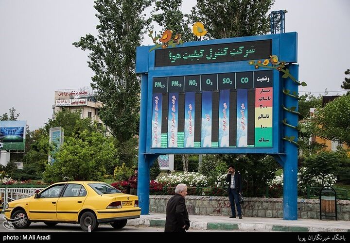 تنفس هوای قابل قبول در تهران