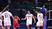 پیروزی مقتدرانه تیم ملی والیبال نوجوانان مقابل مصر