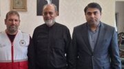 دیدار دبیرکل جمعیت هلال‌احمر با سرکنسول ایران در کربلا