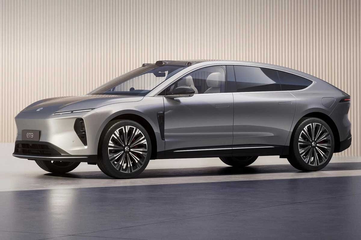 پایداری خیره‌کننده خودروی چینی نیو ET9 در عبور از موانع