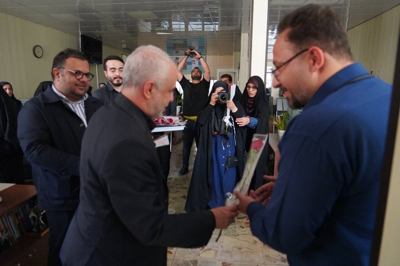 بازدید رئیس بنیاد شهید و امور ایثارگران از خبرگزاری قرآنی ایکنا