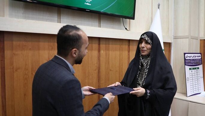 انتصاب سرپرست جدید اداره روابط عمومی شهرداری منطقه ۸ انتصاب سرپرست جدید اداره روابط عمومی شهرداری منطقه ۸