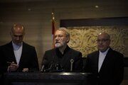 لاریجانی:من مسئول امنیت کشورم هستم