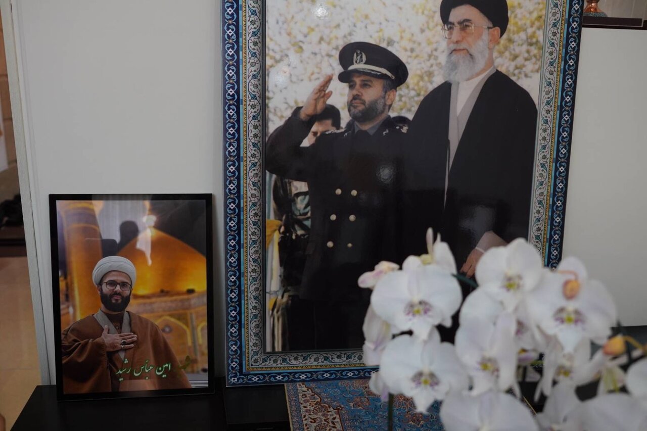دیدار رئیس بنیاد شهید و امور ایثارگران و امام جمعه موقت تهران با خانواده سپهبد شهید سردار غلامعلی رشید