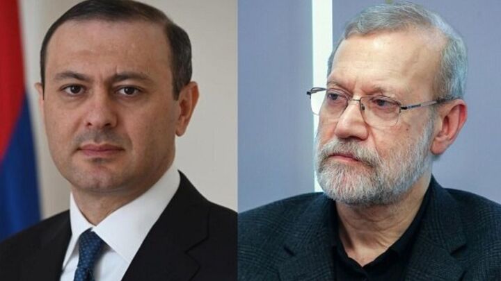 گفتگوی تلفنی دبیر شورای عالی امنیت ملی ایران و ارمنستان