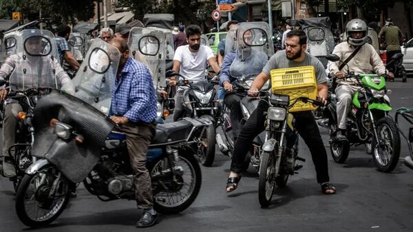 ورود موتور به بازار تهران ممنوع شد ورود موتور به بازار تهران ممنوع شد