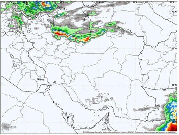 باران در شمال؛ باد و گرد و خاک در شرق