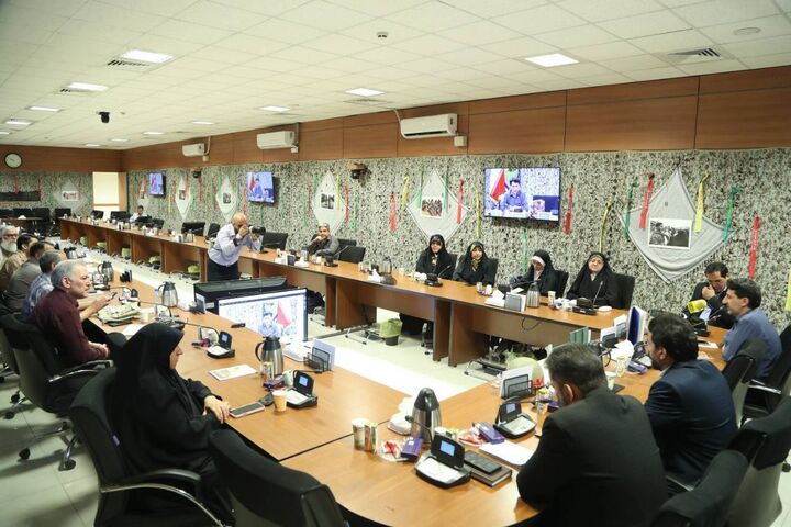 آیین رونمایی از کتاب «بررسی تأثیر بحران آب بر مناقشات بین اسرائیل و همسایگان» آیین رونمایی از کتاب «بررسی تأثیر بحران آب بر مناقشات بین اسرائیل و همسایگان»