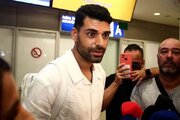 مهاجم تیم ملی ایران وارد یونان شد