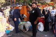 آغاز طرح ساماندهی ۲۵٠ دستفروش در محور ۱۵ خرداد