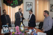 مراسم تقدیر و معارفه فرمانده پایگاه مقاومت بسیج شهید مقیمی بنیاد شهید و امور ایثارگران برگزار شد