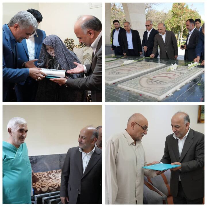 مدیرعامل بیمه دی در سفر به اردبیل با خانوادههای معظم شهدا دیدار کرد مدیرعامل بیمه دی در سفر به اردبیل با خانوادههای معظم شهدا دیدار کرد