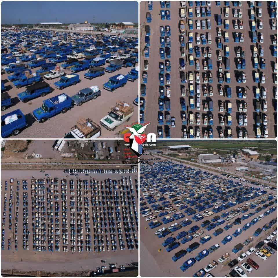 اعزام ۱۵۱۳ کاروان کمک معیشتی برای ۸ هزار خانواده به یاد ۸ هزار شهید گیلان