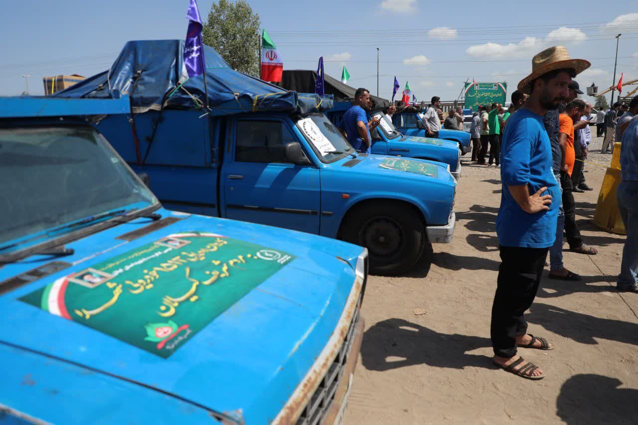 اعزام ۱۵۱۳ کاروان کمک معیشتی برای ۸ هزار خانواده به یاد ۸ هزار شهید گیلان