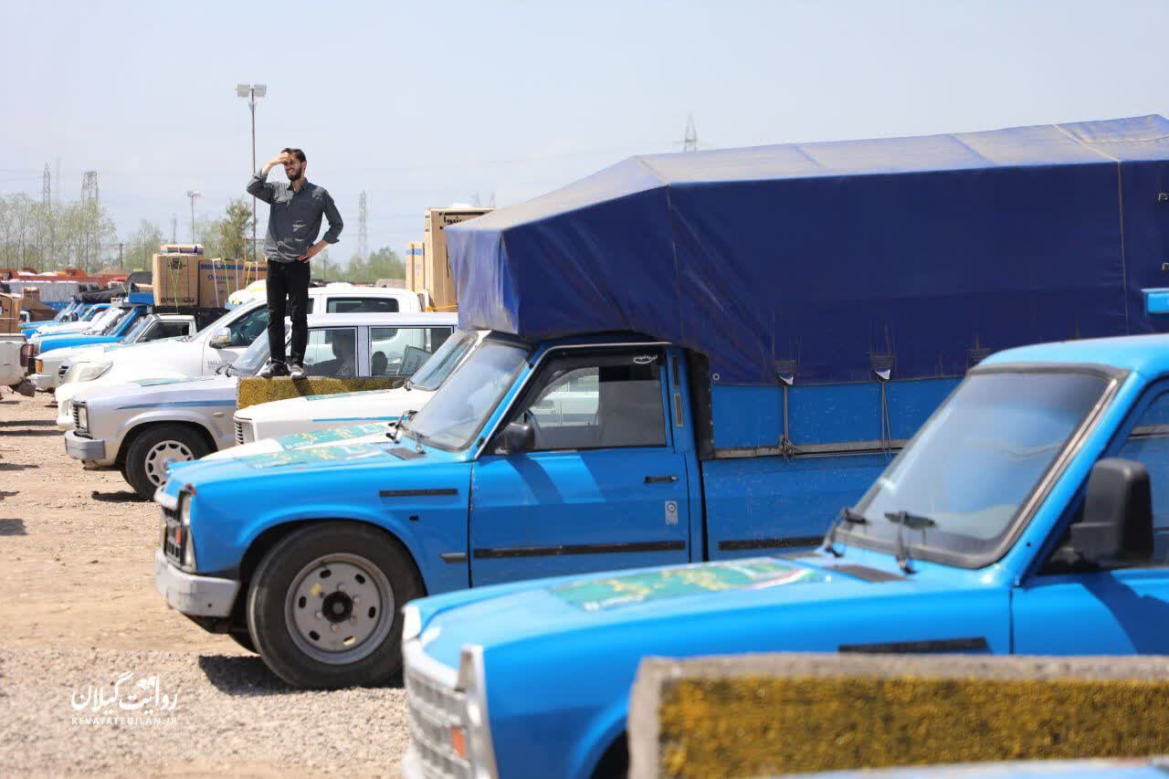 اعزام ۱۵۱۳ کاروان کمک معیشتی برای ۸ هزار خانواده به یاد ۸ هزار شهید گیلان