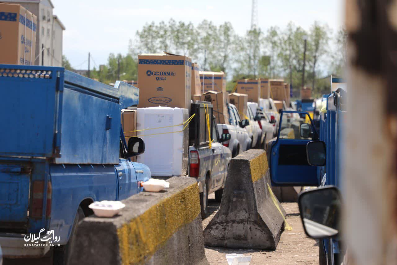 اعزام ۱۵۱۳ کاروان کمک معیشتی برای ۸ هزار خانواده به یاد ۸ هزار شهید گیلان