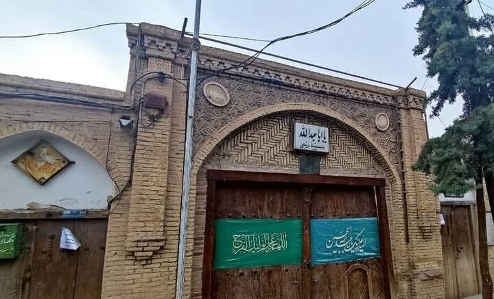 مرمت تکیه تاریخی برنجی شاهرود آغاز شد