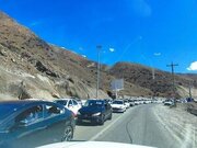 جاده چالوس پس از پنج روز دوطرفه شد