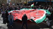 صدمین تظاهرات هفتگی در استرالیا علیه نسل‌کُشی در غزه
