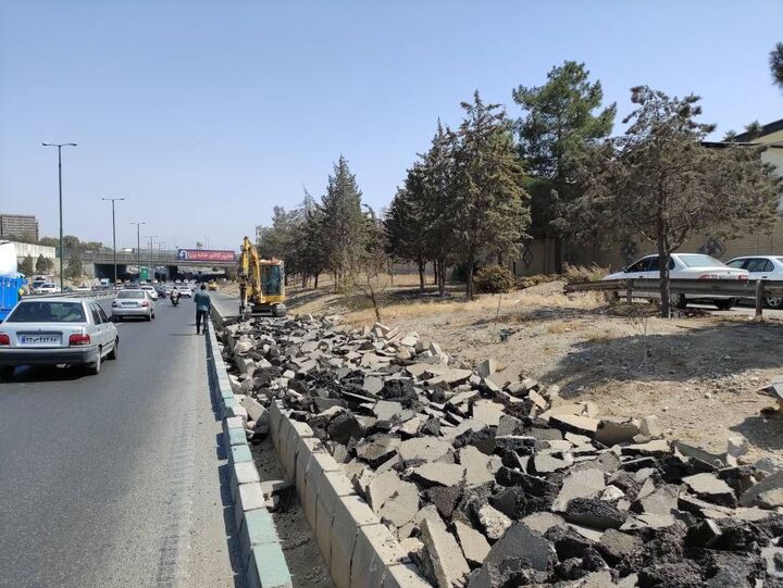 آغاز فاز جدید توسعه بزرگراهی در غرب تهران با تعریض مسیر شهید لشگری