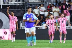 پیروزی اینترمیامی با درخشش مسی پیروزی اینترمیامی با درخشش مسی