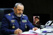 پیام تشکر امیر سرتیپ نصیرزاده خطاب به رییس بنیاد شهید و امور ایثارگران