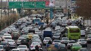 ترافیک ۱۶۹ درصدی در تهران