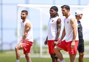 تست‌گیری مخفیانه یک مهاجم در پرسپولیس!؟