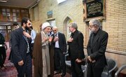 مراسم ترحیم مادر حدادعادل در شیراز برگزار شد