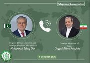 وزرای خارجه ایران و پاکستان درباره صلح منطقه‌ای گفت وگو کردند