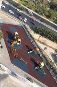 فضاهای بازی کودکان در بوستان‌های منطقه ۱۳ ایمن تر شد