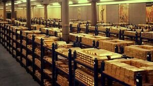 ذخایر طلای بانک مرکزی افزایش یافت