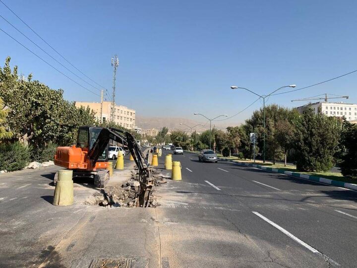 کاهش زمان سفر با تکمیل هم‌زمان دو پروژه ترافیکی در منطقه۸