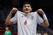 پیروزی ۱۴ گله پسران فوتسال ایران برابر عربستان