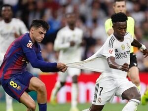 ال‌کلاسیکو شبیه بازی مردها برابر پسربچه‌ها بود