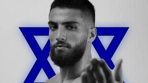 بوکسور لبنانی برای لگدمال کردن پرچم اسرائیل هزینه داد