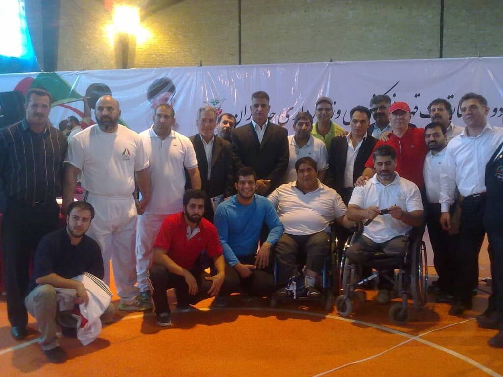 اولین جانباز جهان که دان یک تکواندو گرفت!